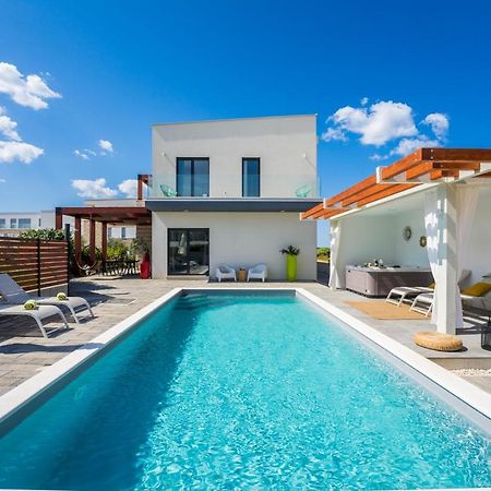Villa Olea With Heated Pool And Jacuzzi Sukošan 外观 照片