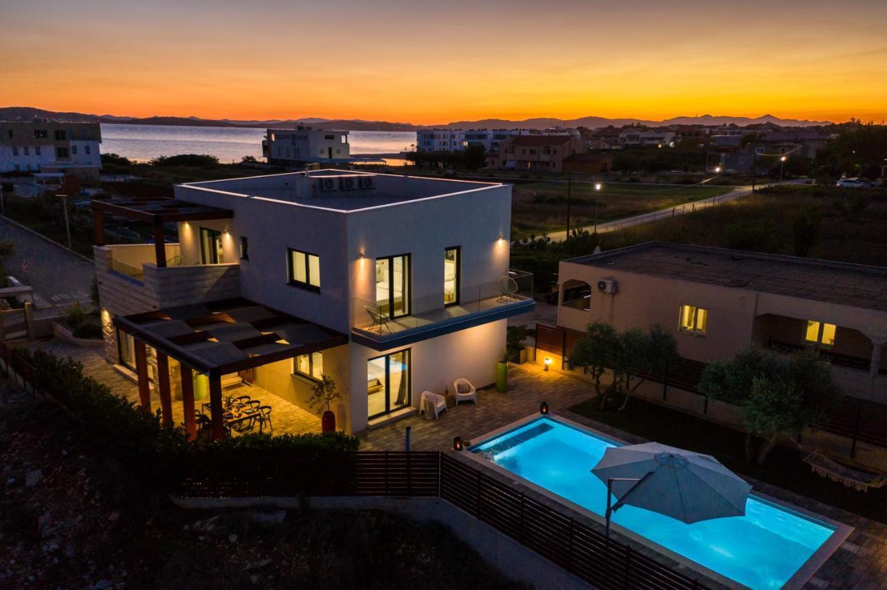 Villa Olea With Heated Pool And Jacuzzi Sukošan 外观 照片