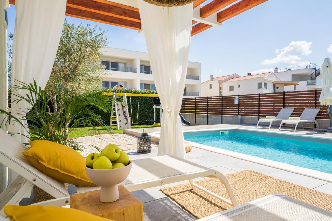 Villa Olea With Heated Pool And Jacuzzi Sukošan 外观 照片